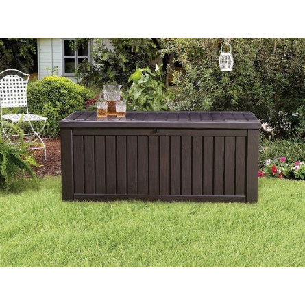 Пластиковый сундук для дачи Роквуд (ROCKWOOD)