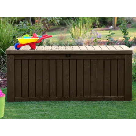 Пластиковый сундук для дачи Роквуд (ROCKWOOD)