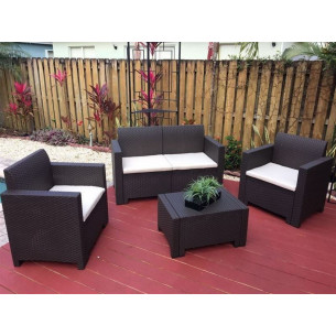 Комплект для отдыха SET NEBRASKA 2 (Двухместный диван, 2...