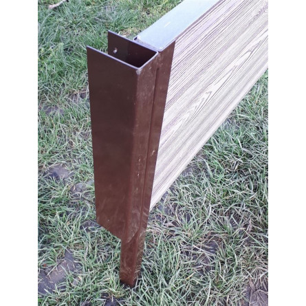 Доска для грядки из ДПК, высокая+теплая. Для...