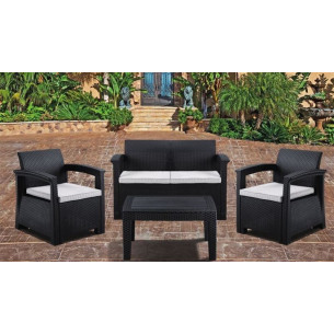 Комплект мебели Rattan Comfort 4 (диван, 2 кресла, стол)...