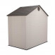 Сарай-хозблок LIFETIME 8х5 (ЛайфТайм) (238х147х243см) усиленный пластиковый под фактуру дерева для дачи