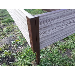 Угловой элемент металл, 90 град. 450х60х60мм