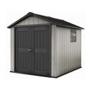 Пластиковый сарай хозблок для дачи Keter Oakland 7,5*9"...