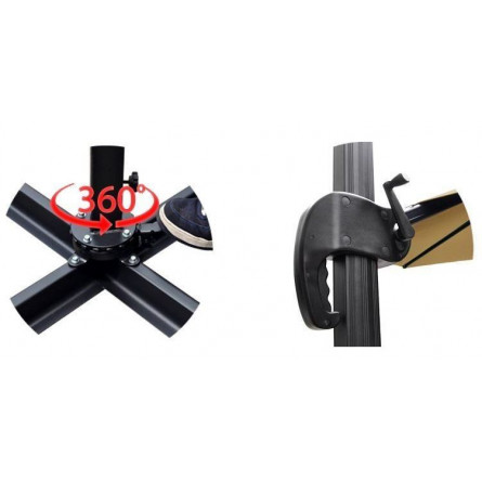 Зонт для кафе AFM-2.4x3.3-Beige