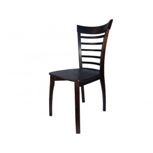 Стул Бурбон жесткий, орех темный