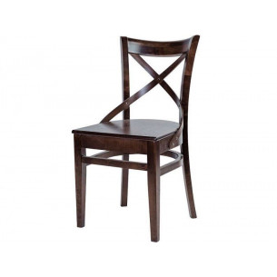 Стул Соло Венский жесткий, орех темный