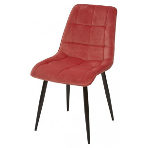 Стул CHIC G108-17 живой коралл, велюр 