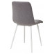 Стул CHILLI TRF-08 теплый серый, ткань/ белый каркас