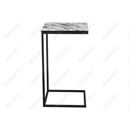 Журнальный стол Геркулес белый мрамор