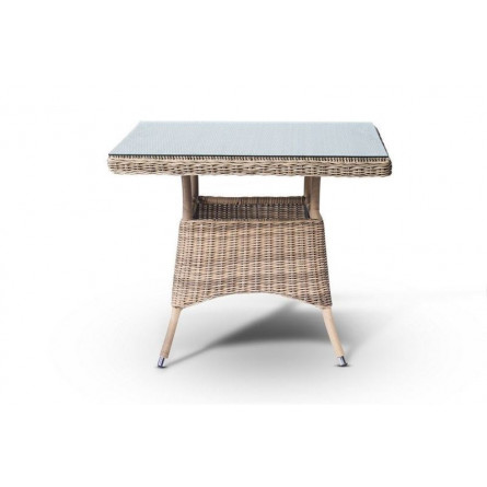 Айриш, стол, соломенный 900х900