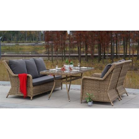 Гляссе диван соломенный