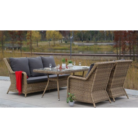 Гляссе диван соломенный