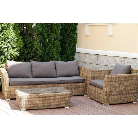 Капучино, кресло, соломенное