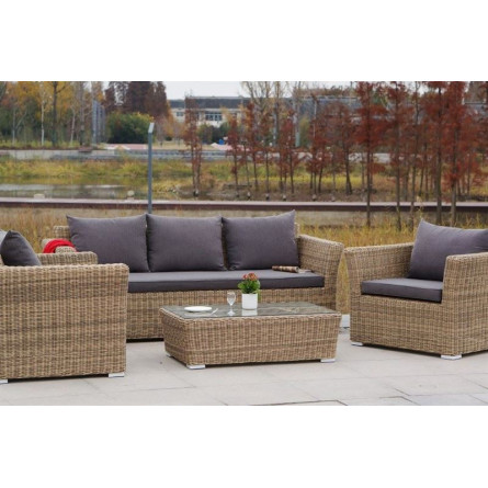 Капучино, кресло, соломенное