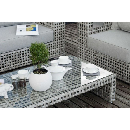 Тито кофейный столик серый