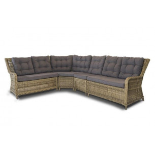 Бергамо, модульный диван, соломенный