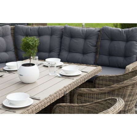 Бергамо, модульный диван, соломенный