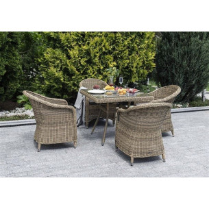 Фредо, обеденная группа, Соломенный цвет