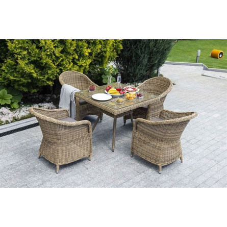 Фредо, обеденная группа, Соломенный цвет