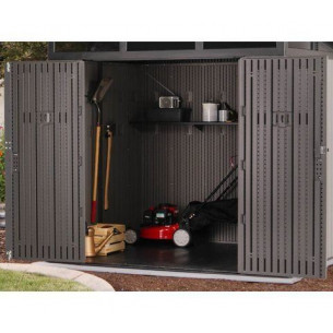 Сарай-хозблок WoodLook 8,3'х8,3' с односкатной крышей