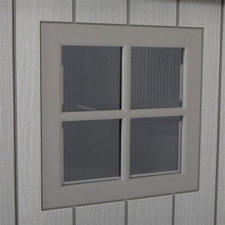 Сарай-хозблок WoodLook 7х9,5 (60310) пластиковый