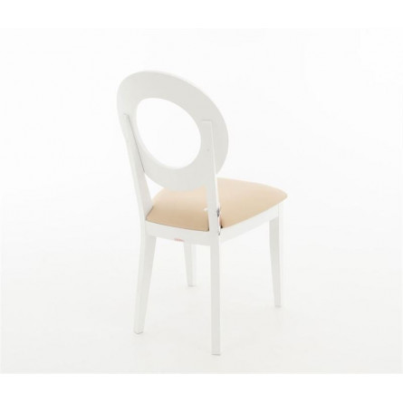 Стул Коломбо Эмаль белая, нитро крем