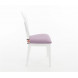 Стул Коломбо Эмаль белая, нитро пурпл Стул Коломбо Эмаль белая, нитро пурпл