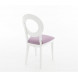 Стул Коломбо Эмаль белая, нитро пурпл Стул Коломбо Эмаль белая, нитро пурпл