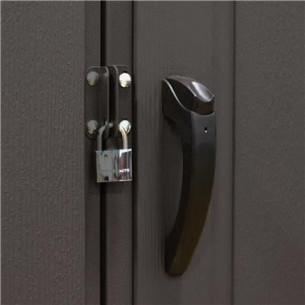 Сарай-хозблок WOODLOOK 10х8 (Вудлук) (299х238х243см) пластиковый для дачи