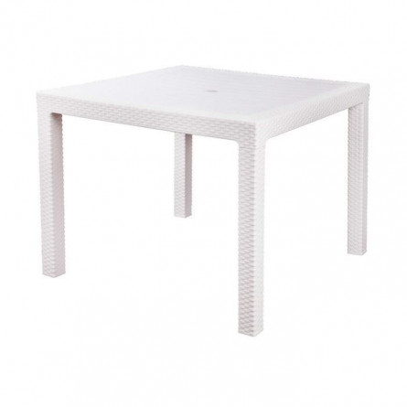 Стол квадратный ялта TWEET Quatro Table белый