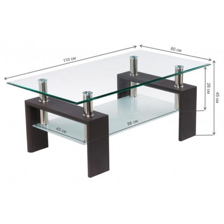 Журнальный стол CT1-052 wenge