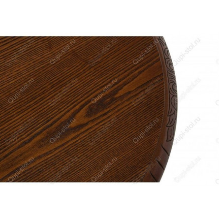 Журнальный стол Бернард орех с коричневой патиной