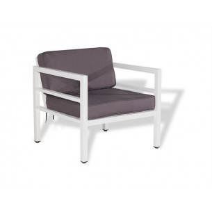 "Эстелья" кресло интерьерное, каркас из алюминия