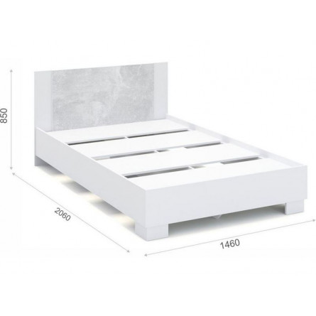 Кровать «Аврора» 140*200 (основание ЛДСП),...