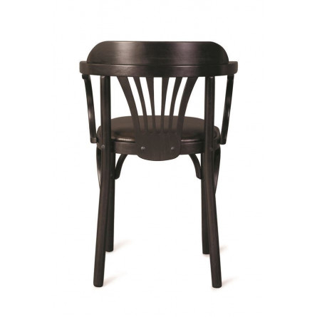 Стул Венский мягкий (венге, экокожа коричневая)