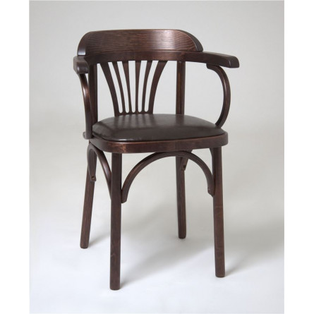 Стул Венский мягкий (темный тон, экокожа...