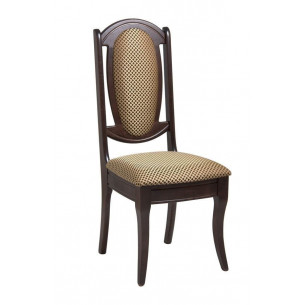 Стул "Королевский" (Венге/ткань Квадраты темные)