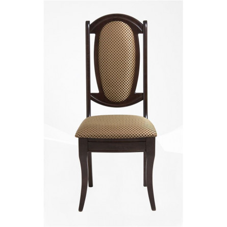 Стул "Королевский" (Венге/ткань Квадраты темные)