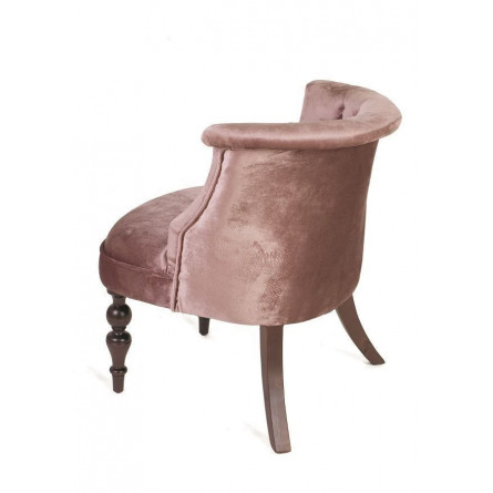 Кресло Бархат (темный тон / 24 - розовый)