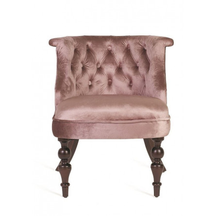 Кресло Бархат (темный тон / 24 - розовый)