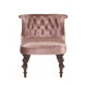 Кресло Бархат (темный тон / 24 - розовый)