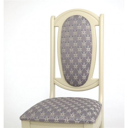 Стул "Королевский" (слоновая кость/Корона серая)