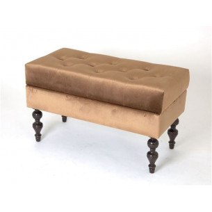 Банкетка Виктория (темный тон / 6 - шоколад)