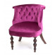 Кресло Бархат (темный тон / 26 - темно-розовый)