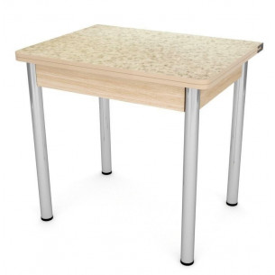 Стол обеденный ЛС-831 (пластик 3042 Семолина беж/ ноги...