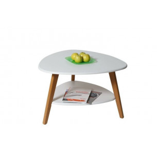 Стол журнальный "Бруклин" (белый)