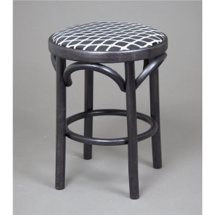 Табурет Венский мягкий (венге, ткань 5 black)