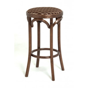 Табурет барный 650 Венский мягкий (темный тон, ткань 3...