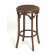 Табурет барный 650 Венский мягкий (темный тон, ткань 3 brown)